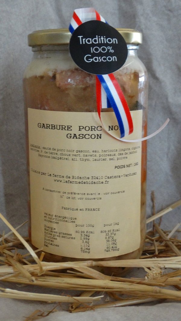 Garbure Porc Noir Gascon 1kg